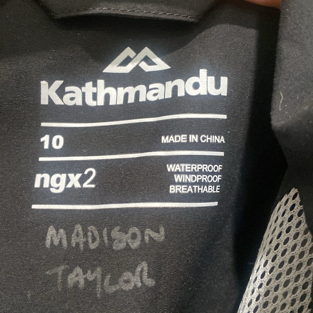 Kathmandu rain jacket, NZ 10, US 8 - Picture 3 of 5